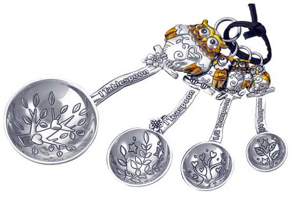 MEASURING SPOON, OWLS